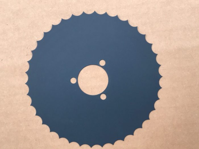Scoring Blade 4.5” o/d for 1”shaft