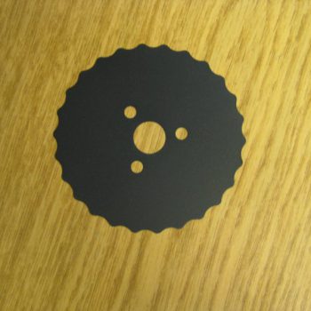 Scoring Blade 3.88" With Hole For Hub (Teflon Coated)